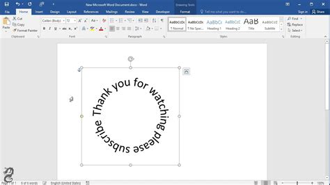 How to type text in a circle in word - lalapachatter