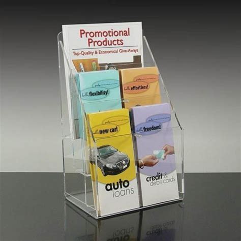 Promotional Acrylic Brochure Holders, Perspex Leaflet Display Stands ...