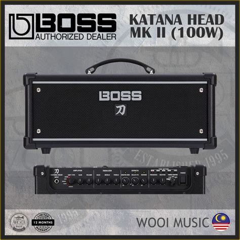 Boss Katana Head MKII - 100W Guitar Amp Head | Lazada