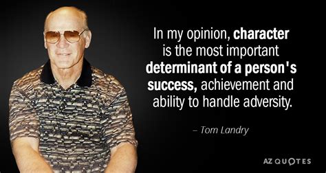 TOP 25 QUOTES BY TOM LANDRY | A-Z Quotes