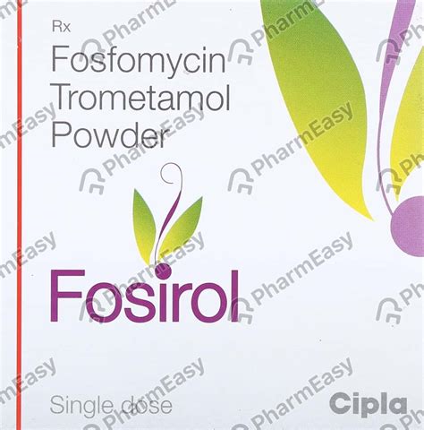 Fosirol 3 GM Oral Powder (8): Uses, Side Effects, Price & Dosage | PharmEasy