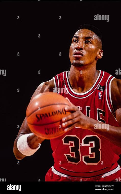 NBA Basketball, Scottie Pippen, Chicago Bulls Stock Photo - Alamy