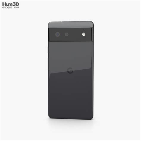 Google Pixel 6 Stormy Black 3D model - Electronics on Hum3D