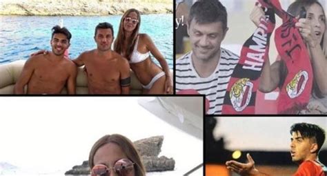 Paolo Maldini and his wife enjoy the sights and sea with Hamrun full-back son Christian - The ...