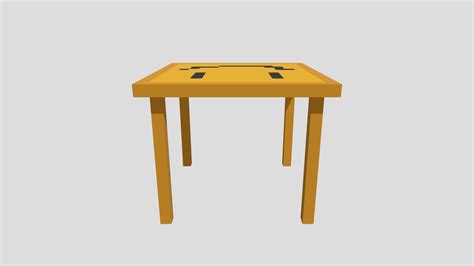 Table - Download Free 3D model by MasterGAP [50513a9] - Sketchfab