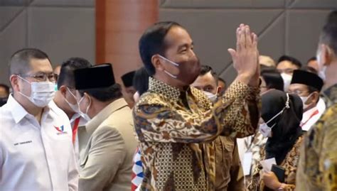 Jokowi Hadiri Peringatan HUT ke-8 Partai Perindo : Okezone Nasional