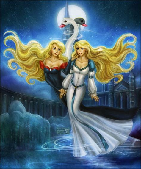 Swan Lake - Odette | Swan princess, Disney art, Animated movies