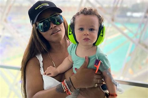 Eve Takes Son Wilde Wolf to His First Race at Abu Dhabi Grand Prix