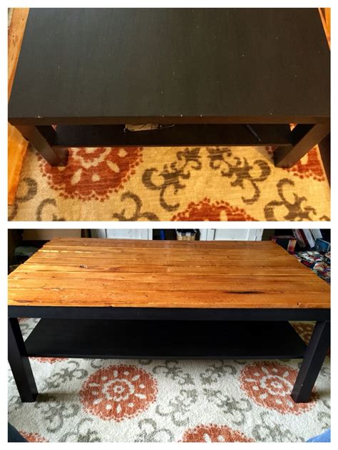 Upcycled IKEA Coffee Table Makeover