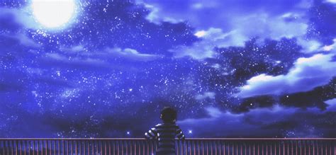 Animated gif about gif in landscape by h-hi on We Heart It | Anime scenery, Anime background ...