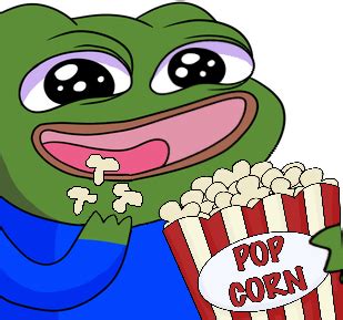 Pepe Popcorn - Discord Sticker