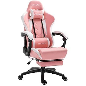 Office Armchair for Computer PU Leather E-Sports Gamer Chairs with Retractable Footrest Dowinx ...