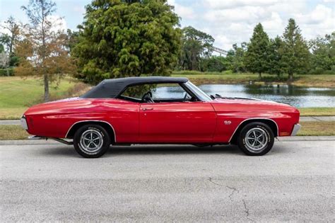 Red Chevrolet Chevelle SS Convertible with 27853 Miles available now! for sale - Chevrolet ...