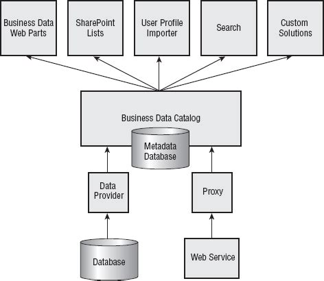 Business Data Catalog Architecture - Professional SharePoint® 2007 ...