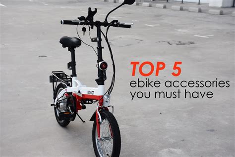 Top 5 ebike accessories you must have before you hit the roads