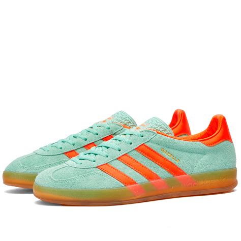 Adidas Gazelle Indoor W Pulse Mint & Orange | END.