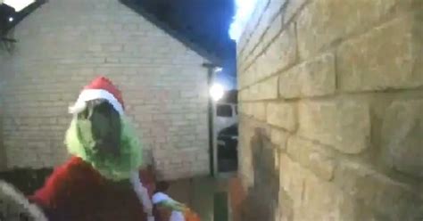 Mysterious 'Grinch' caught on camera delivering gifts - Belfast Live