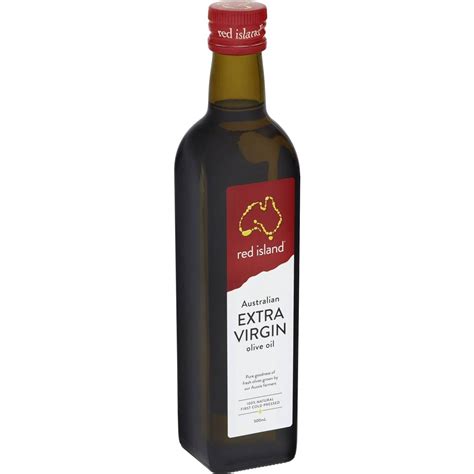 Red Island Cold Pressed Olive Oil Extra Virgin 500ml | Woolworths