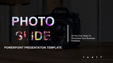 Photo Slide PowerPoint template #123351 - TemplateMonster