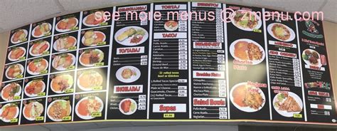 Online Menu of Armandos Mexican Food Restaurant, Riverside, California, 92505 - Zmenu