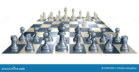 Game Of Chess Illustration Stock Photos - Image: 29007843