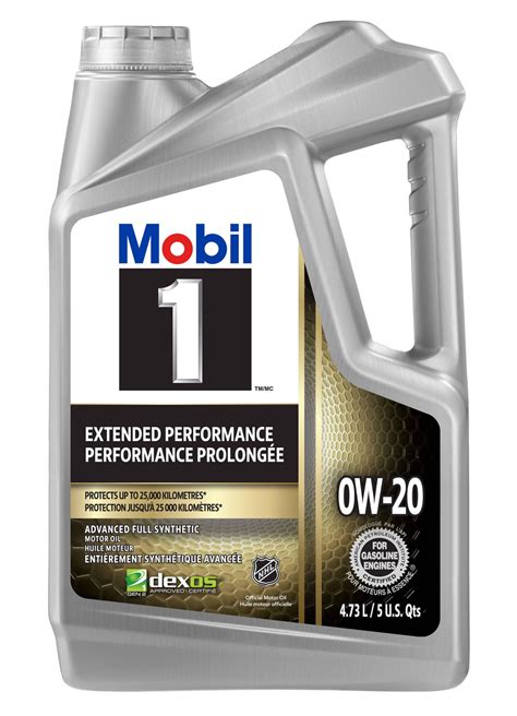 Mobil 1™ Extended Performance Full Synthetic Engine Oil 0W-20, 4.73 L | Walmart Canada