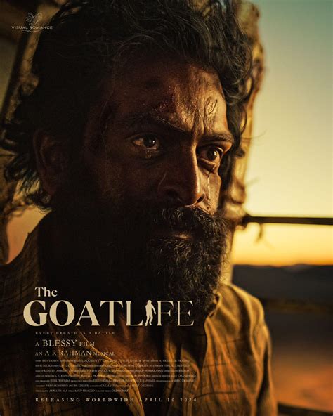 The Goat Life new poster : r/MalayalamMovies