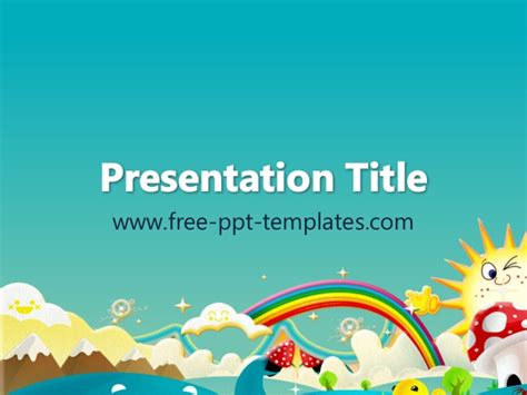 Cartoon PPT Template - Mr. Templates