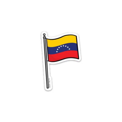 The Venezuela Flag Sticker — blank tag co.