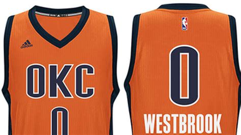 New Thunder alternate uniforms are…. orange - NBC Sports