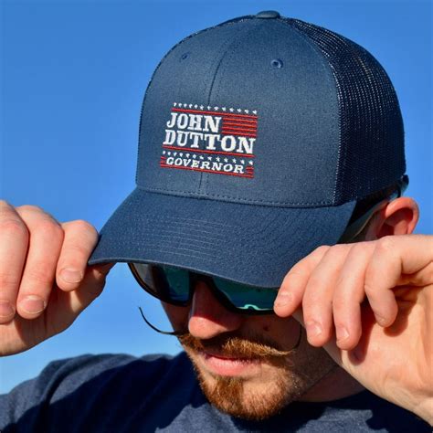 John Dutton Governor Yellowstone Trucker Hat – Whiskey Riff Shop