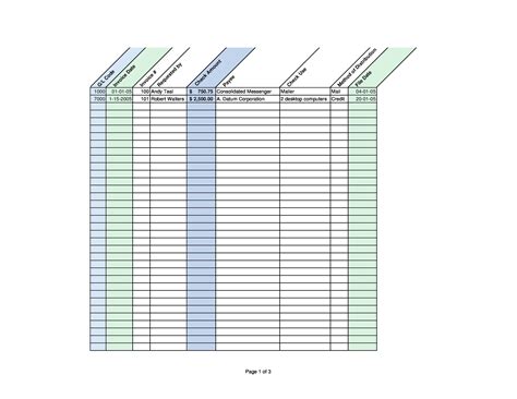 38 Perfect General Ledger Templates [Excel, Word] ᐅ TemplateLab