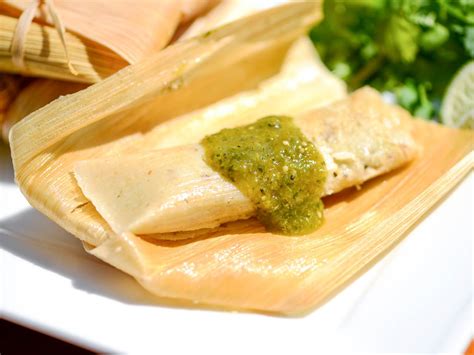 Tamales With Green Chili and Pork Recipe