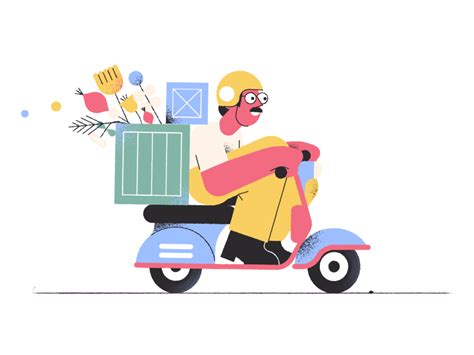 New Illustrations Delivery by Icons8 on Dribbble