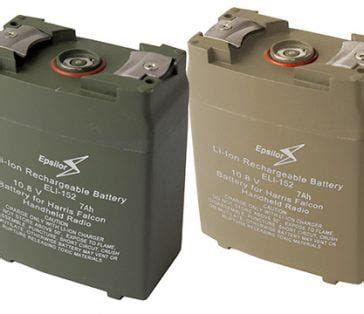 Li-ion Military Batteries for PRC-152/PRC-163 Radio - Epsilor