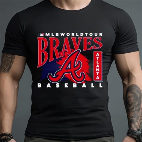 Mlb World Tour Atlanta Braves Baseball Logo 2023 Shirt - Hersmiles