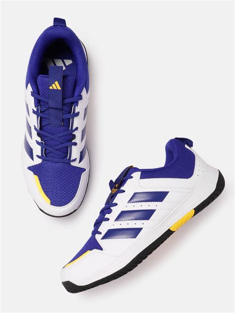 Buy Adidas ADIDAS Men Woven Design Perforated Tennis SMOL Shoes at Redfynd