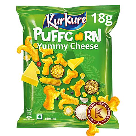 Buy Kurkure Puffcorn Yummy Cheese Online at Best Price of Rs 5 - bigbasket