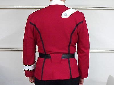 Star Trek II-VI Monster Maroon Federation Movie Uniform Jacket Complete ...