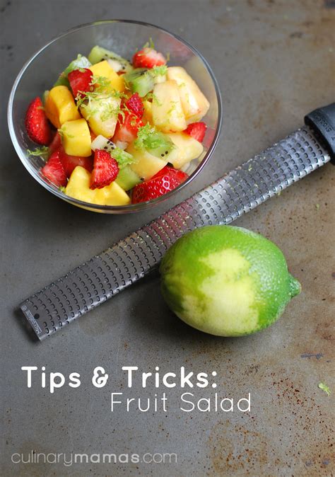 Tips & Tricks: Fruit Salad - Culinary Mamas