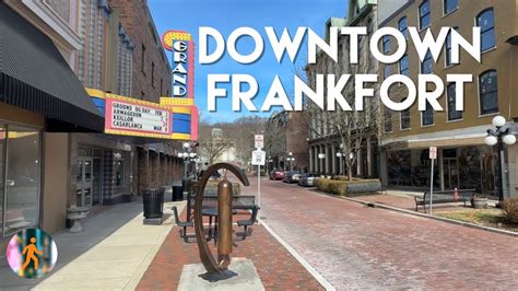 Walking in Downtown Frankfort, Kentucky! - YouTube