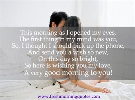 Good Morning Poems for Her and Him - Freshmorningquotes | Good morning ...