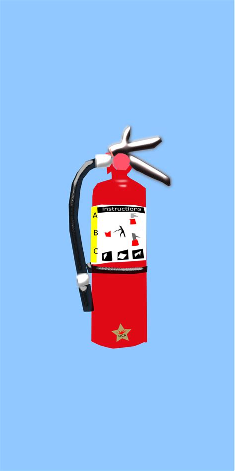 Clipart - Fire extinguisher