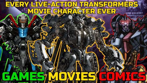 Transformers Movie Characters Decepticons