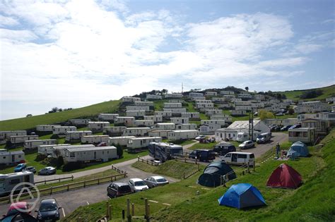 Beer Head Caravan Park in Seaton, Devon