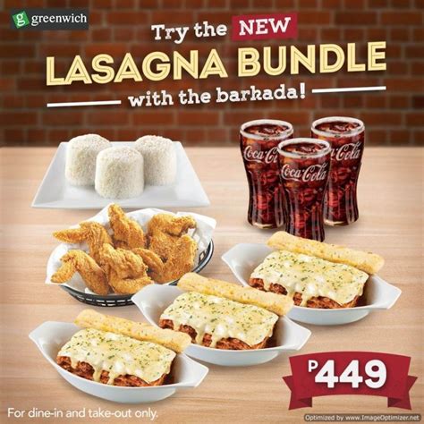 NEW Greenwich Lasagna Bundle 2024 - Good for 3 People