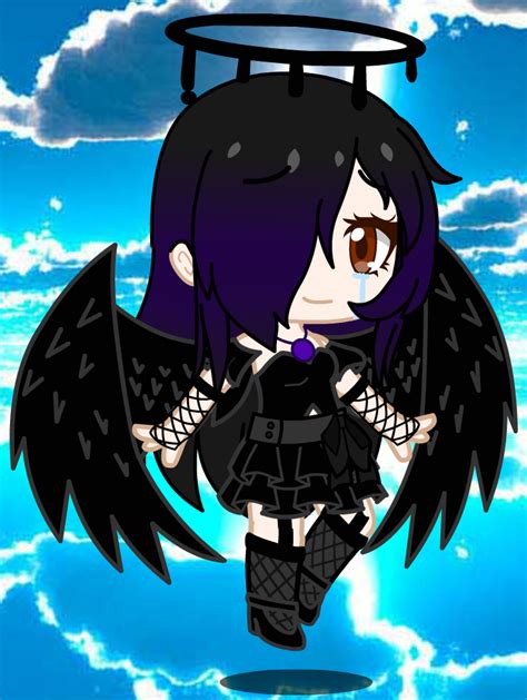 Elizabeth As A Fallen Angel (Gacha Club) by ArwenTheCuteWolfGirl on DeviantArt