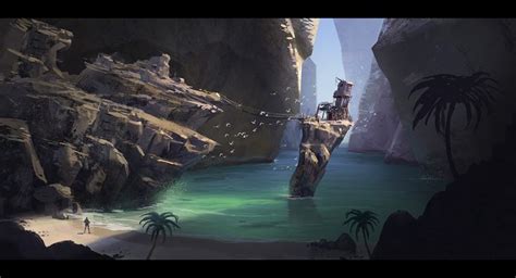 Fantasy concept art, Environment design, Environment painting