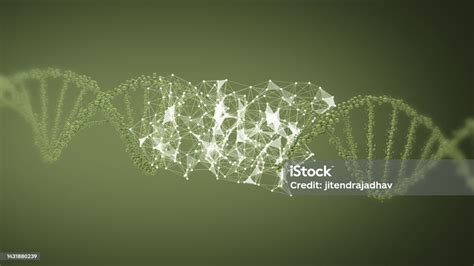 Dna Destruction Due To Gene Mutation Or Experimen 3d Illustration Stock Photo - Download Image ...