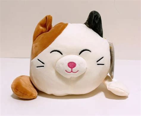 SQUISHMALLOW KELLYTOY LAYING Cuddlers 9" Pillow Cam Cat Plush Doll Toy (8 Styles $18.99 - PicClick